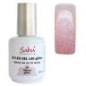 UV gel lak GABRA 26 růžová glitter 14 ml - Gel laky Gel laky